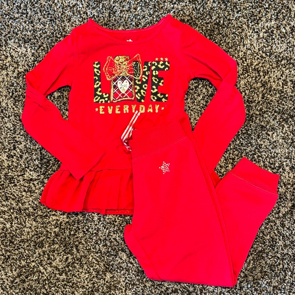 Garanimals 365 Kids Long Sleeve Top with Jogger bottom set. Size 5